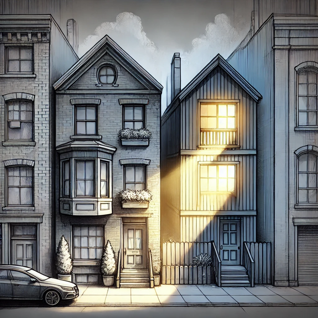 investir dans une maison à rénover : la lumière