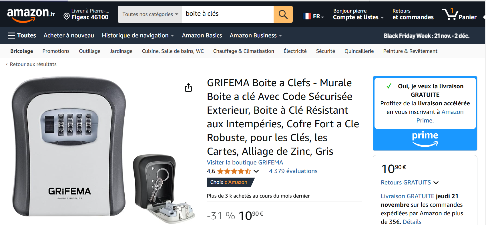gérer une location courte durée : la boîte à clés