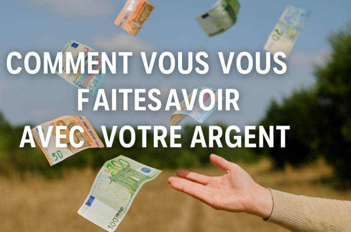 Comment vous vous faites avoir avec votre argent