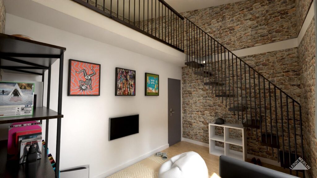 Flip immobilier : les projections 3D.